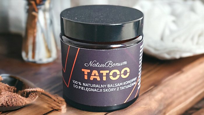 NaturBonum TATOO 100% naturalny balsam konopny do pielęgnacji skóry z tatuażami