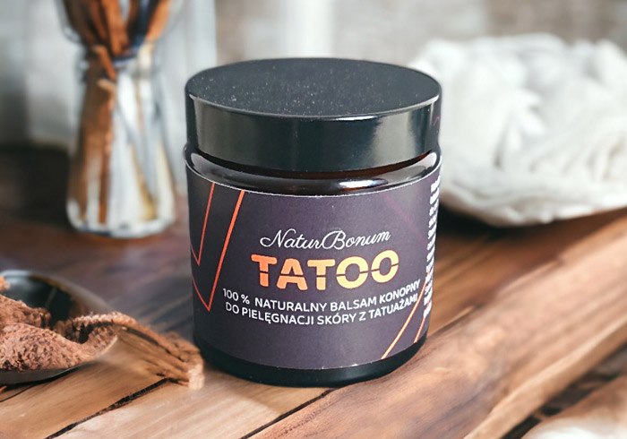 NaturBonum TATOO 100% naturalny balsam konopny do pielęgnacji skóry z tatuażami